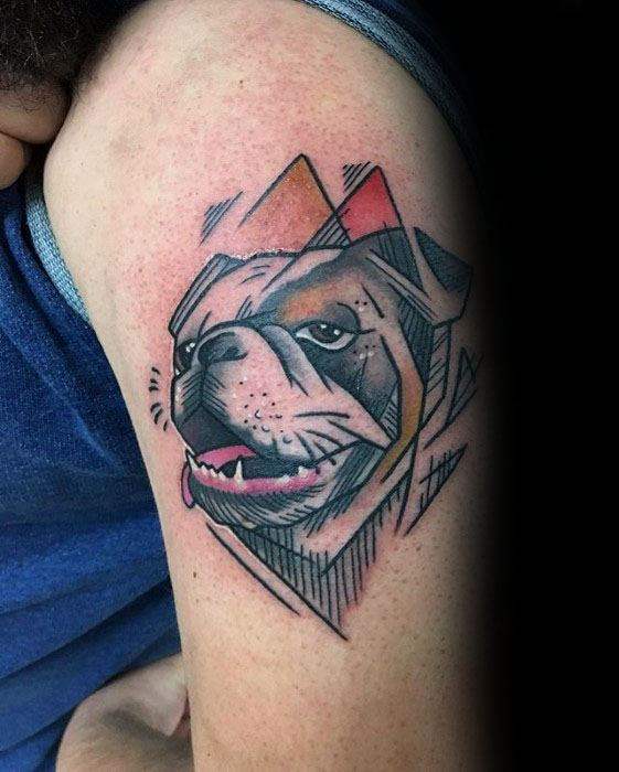 tatouage bulldog 35