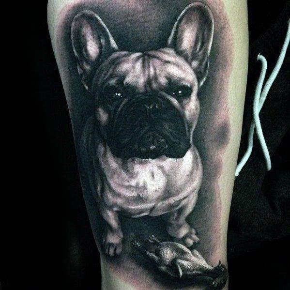 tatouage bulldog 62
