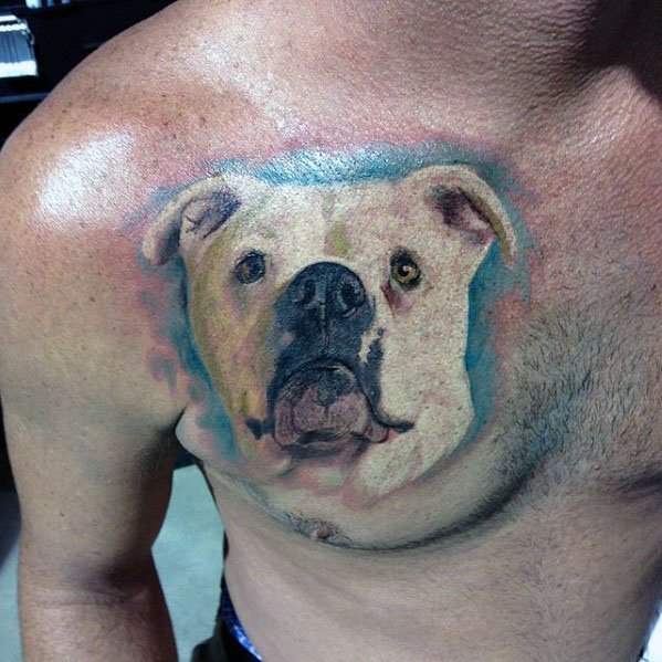 tatouage bulldog 92