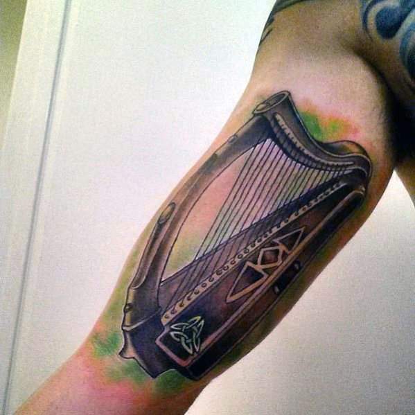 tatouage harpe 21
