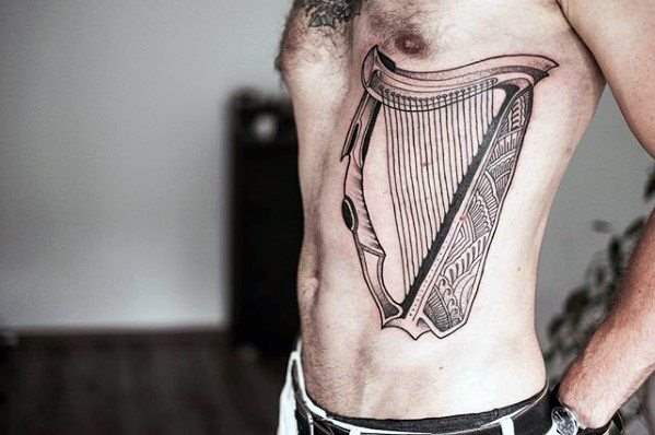 tatouage harpe 29