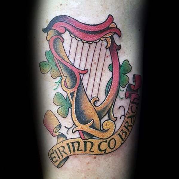 tatouage harpe 35