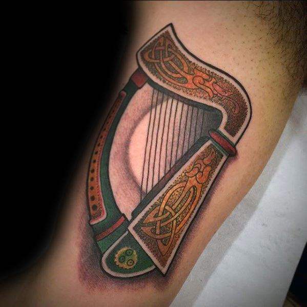 tatouage harpe 59