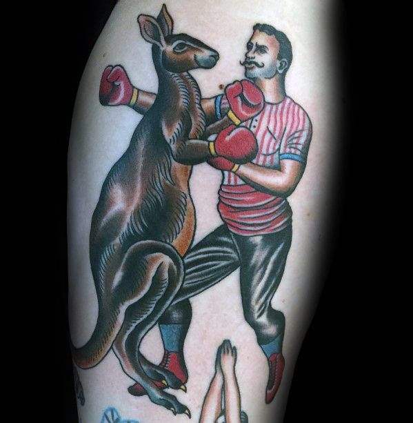 tatouage kangourous 41