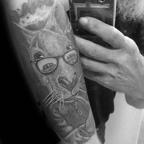 tatouage kangourous 43
