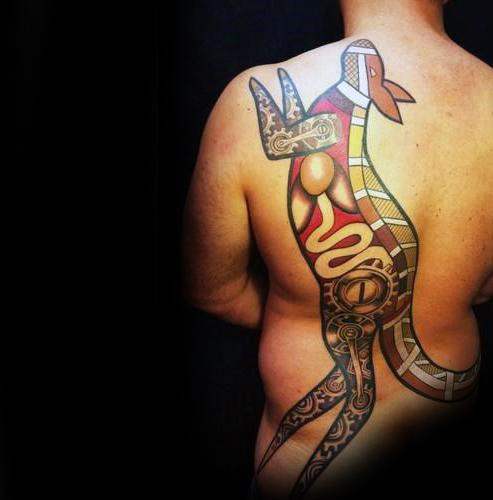 tatouage kangourous 57