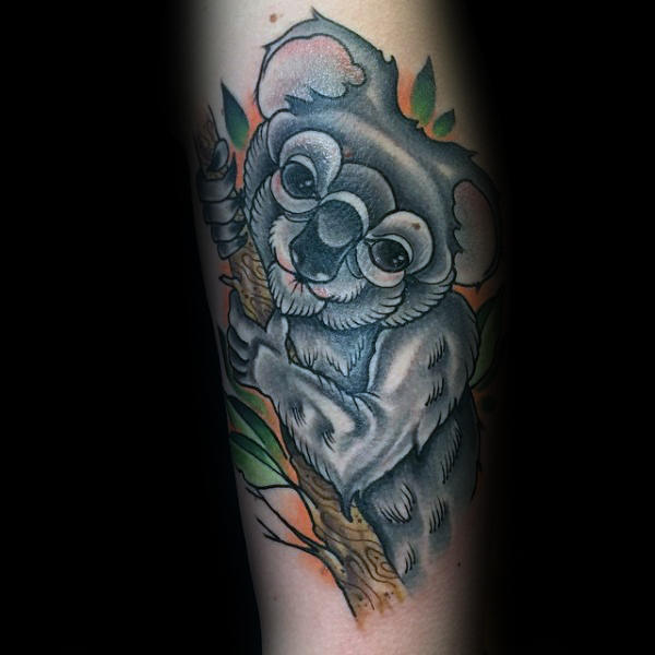 tatouage koala 15