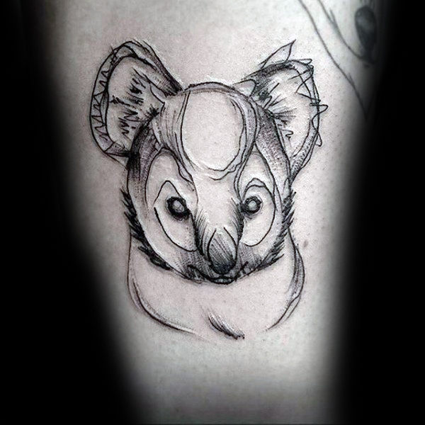 tatouage koala 21