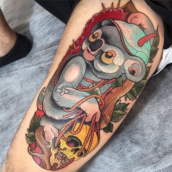 tatouage koala 25