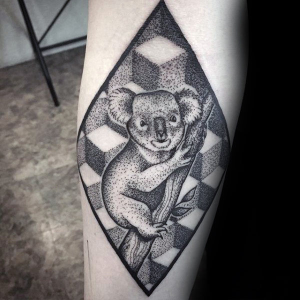 tatouage koala 49