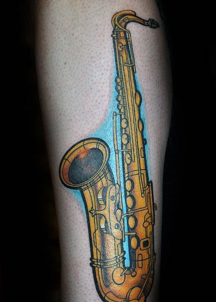 tatouage saxophone 09