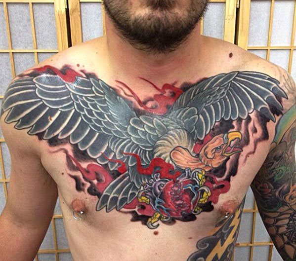 tatouage vautour 107