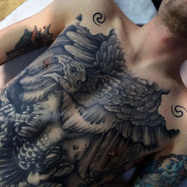 tatouage vautour 11