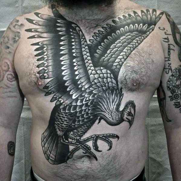 tatouage vautour 17