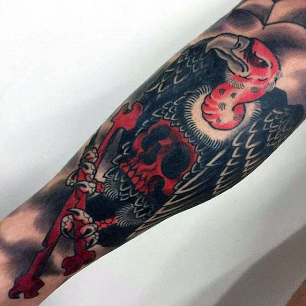 tatouage vautour 19