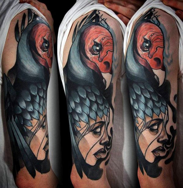 tatouage vautour 31