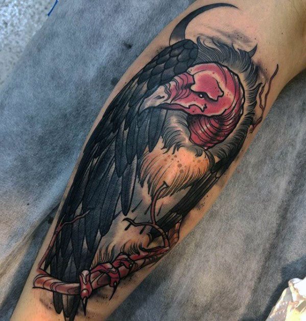 tatouage vautour 33