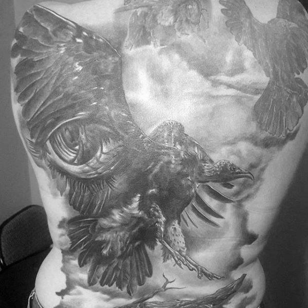 tatouage vautour 37