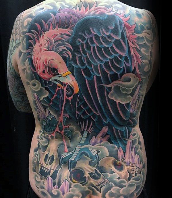 tatouage vautour 53