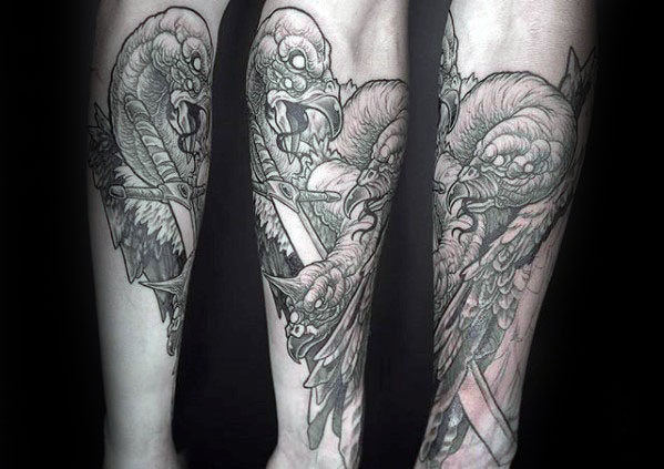 tatouage vautour 59