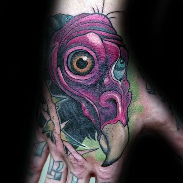tatouage vautour 65