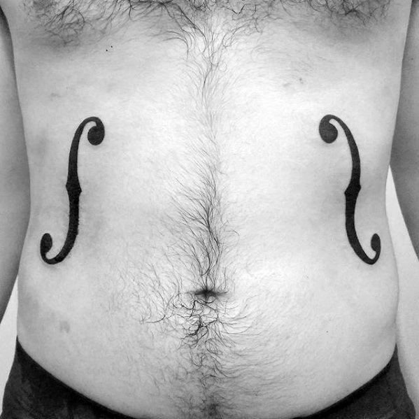 tatouage violon 65