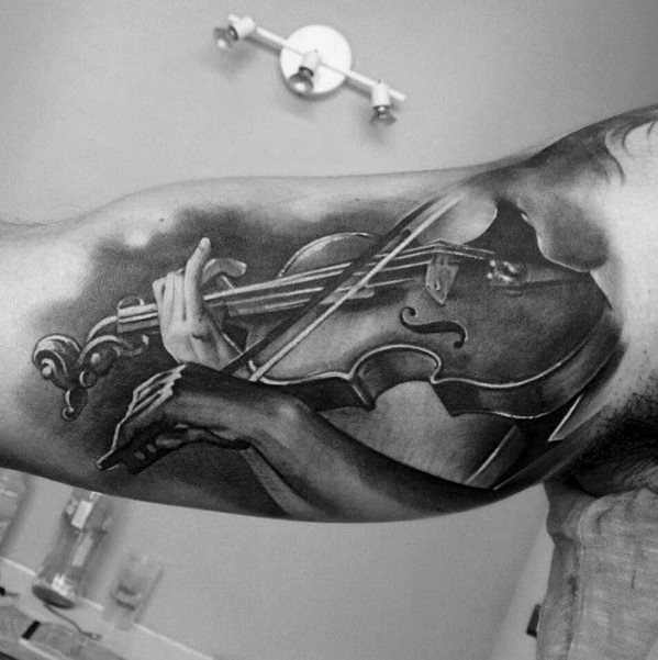 tatouage violon 81