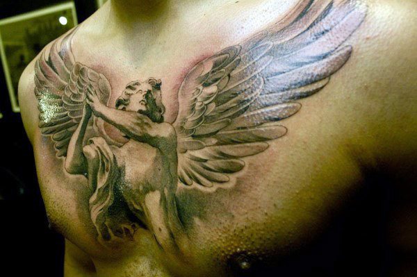 tatouage ange 58