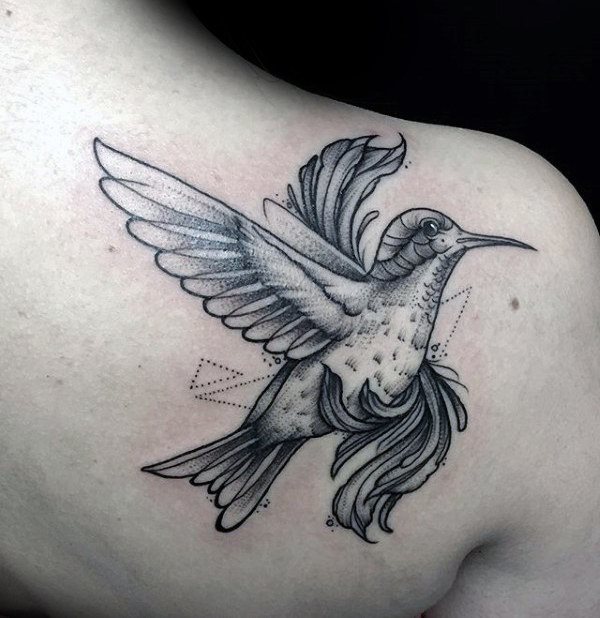 tatouage colibri 114