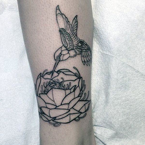 tatouage colibri 246