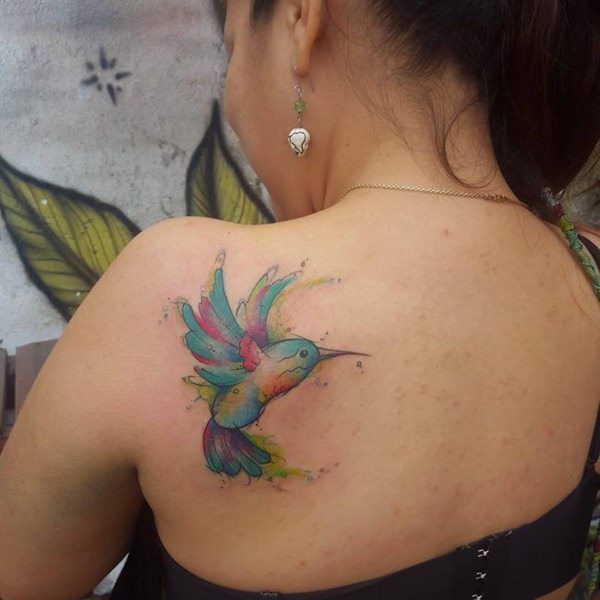 tatouage colibri 414