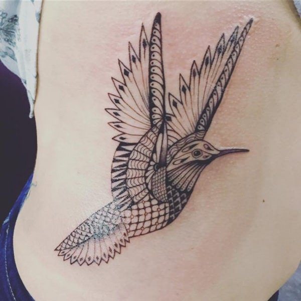 tatouage colibri 434