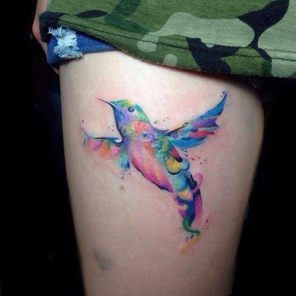 tatouage colibri 518