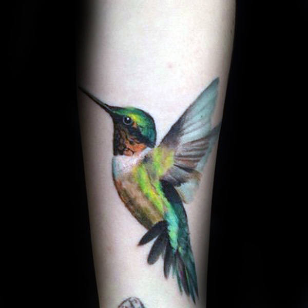 tatouage colibri 762