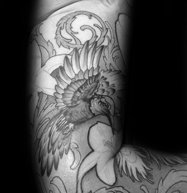 tatouage colibri 822