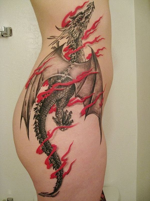 tatouage dragon 150