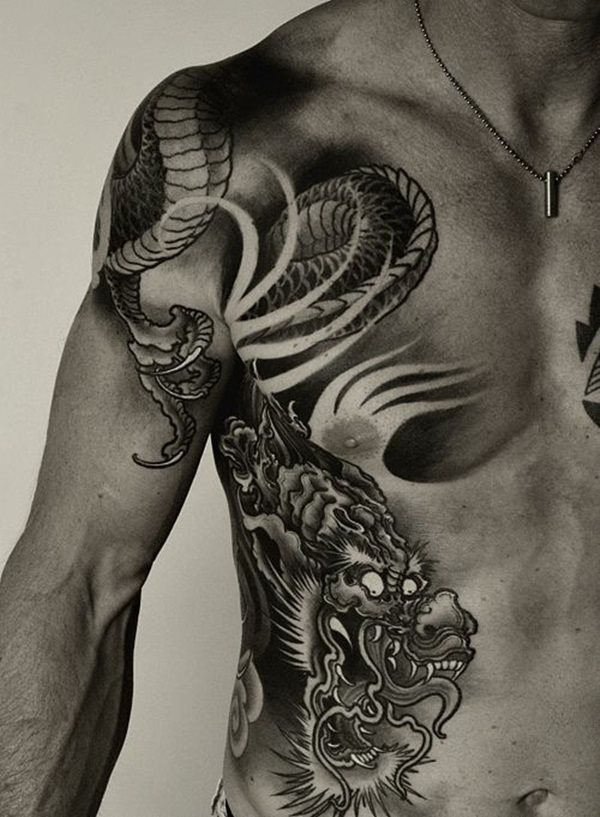 tatouage dragon 154
