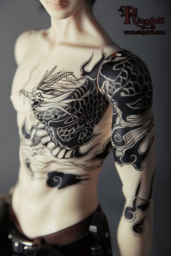tatouage dragon 210