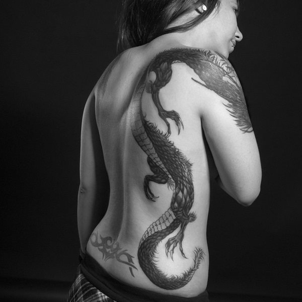 tatouage dragon 258