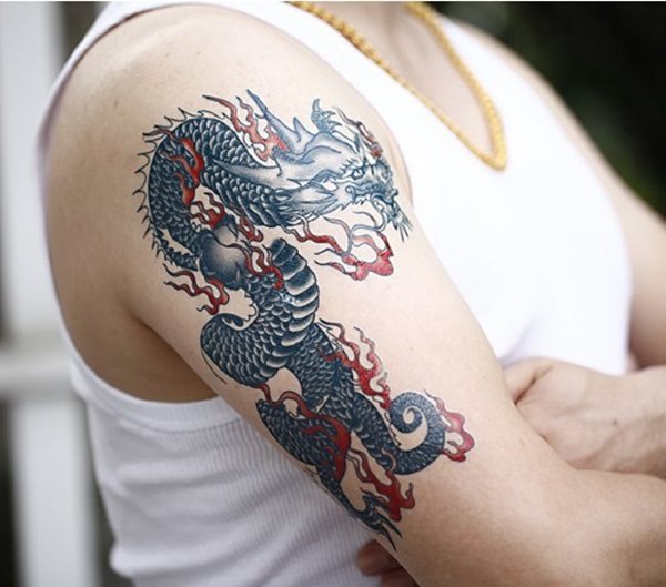 tatouage dragon 334
