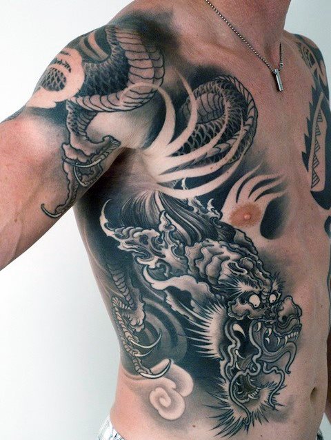 tatouage dragon 434