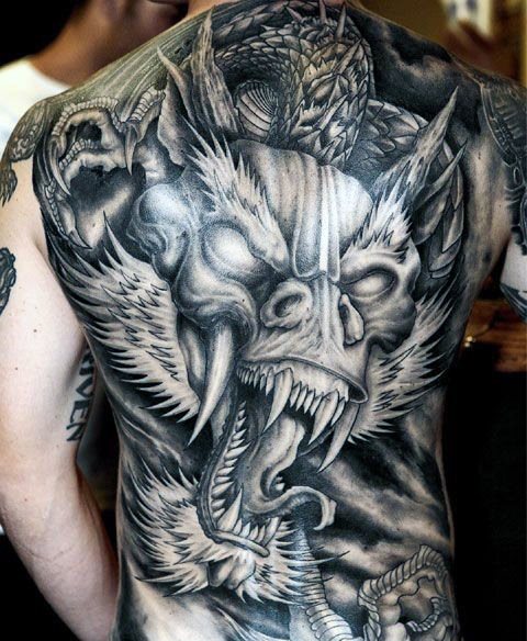 tatouage dragon 506