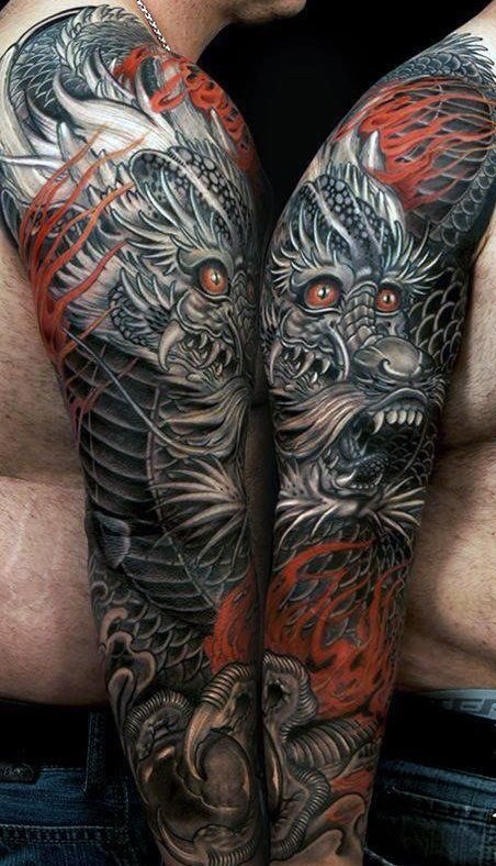 tatouage dragon 526