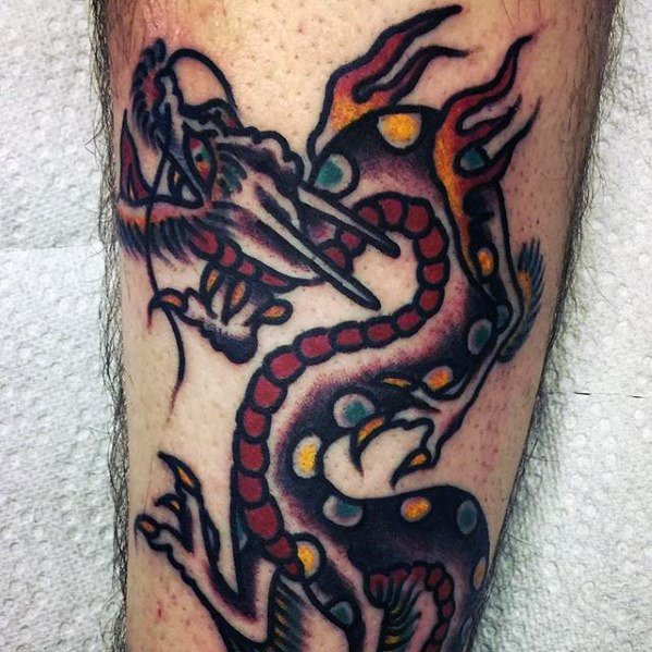 tatouage dragon 578