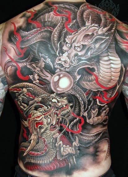 tatouage dragon 70