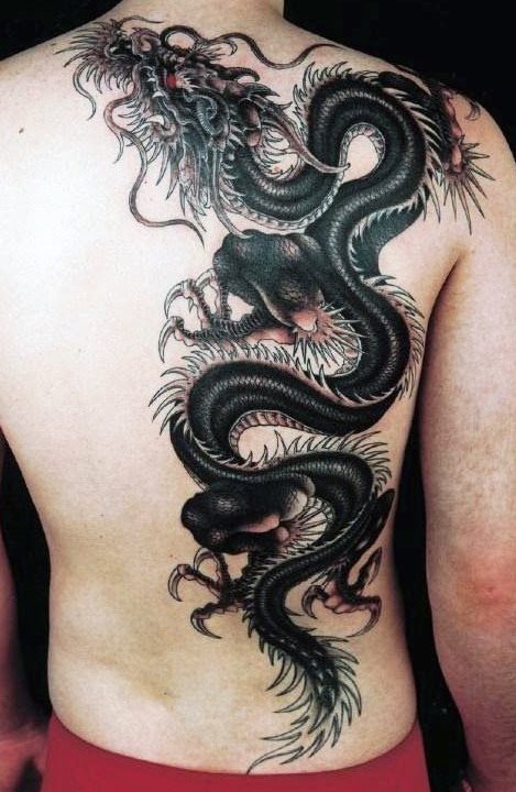 tatouage dragon 78