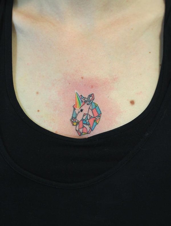 tatouage licorne 166