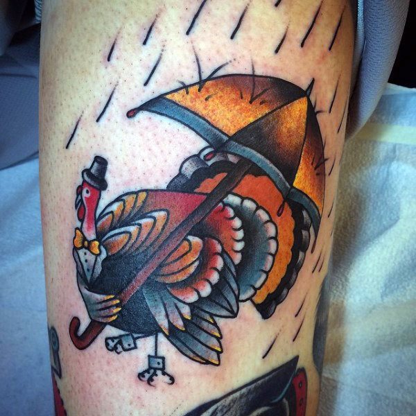 tatouage paon 94
