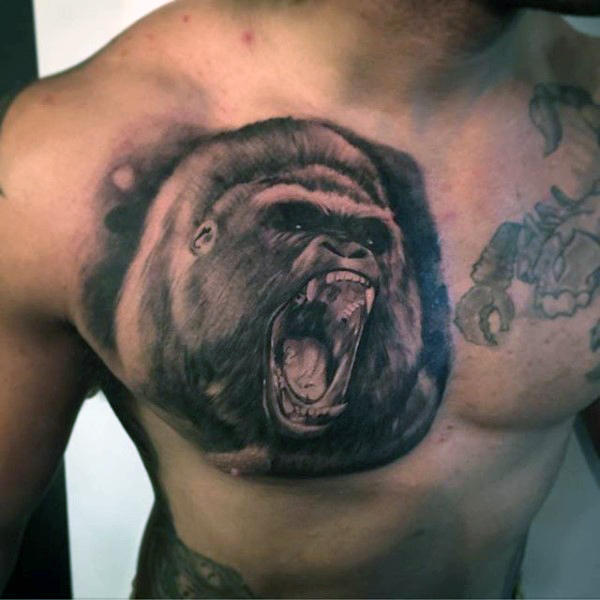 tatouage singe 538