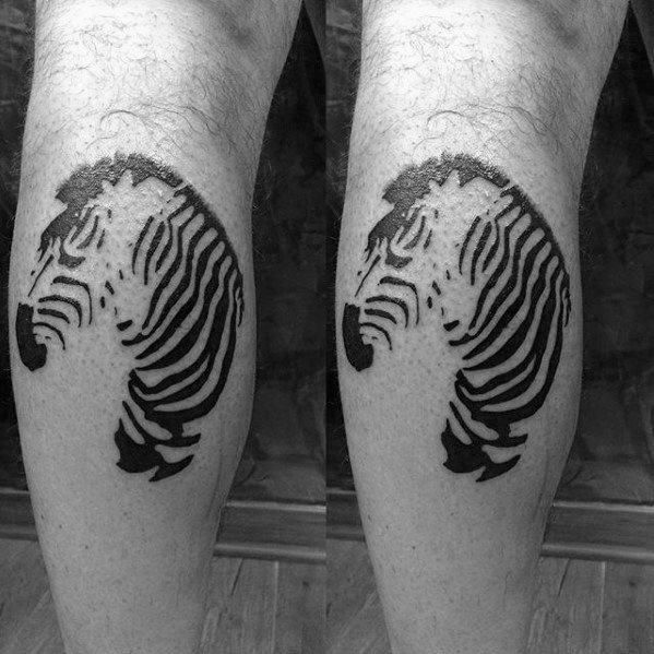 tatouage zebre 106